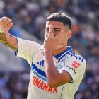 kendry Páez celebró su primer gol con Racing de Estrasburgo.