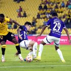 Liga de Quito venció las dos veces a Barcelona en la fase inicial de LigaPro. En el hexagonal final se medirán dos veces más.