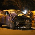 Bolaños fue atacado mientras iba en su vehículo. Agentes policiales retiraron su cadáver.