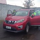 Con este vehículo se chocó el micro. Y en este mismo carro fue embarcada la víctima.