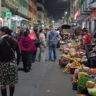 En Ambato muchas personas se abastecían de víveres  ante el temor de nuevas movilizaciones en Tungurahua.