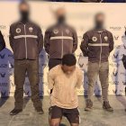 Alias "Siete" fue presentado por la Policía después de su detención en una zona rural de la parroquia Viche, en Quinindé.