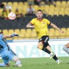 Barcelona se puso adelante en el marcador ante Aucas con el gol de Octavio Rivero.