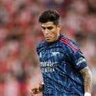 Piero Hincapié solo jugó un partido con los Gunners. Lo hizo en el triunfo 2-0 ante Athletic Bilbao en la fecha 1 de la Champions League.