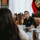 El alcalde de Guayaquil, Aquiles Álvarez.