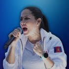 Luisa González, una de las políticas que lideran el movimiento Revolución Ciudadana.