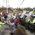 Las manifestaciones persisten en el décimo día del paro nacional en Ecuador.