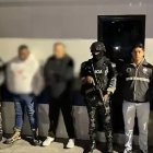 Ninguno de los sospechosos registra antecedentes penales.