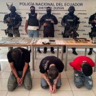 Los tres aprehendidos serán puestos a órdenes de la autoridad judicial competente.