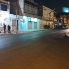 La muerte violenta fue reportada cerca de las 21:30.