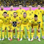 Jugadores de la selección de Malasia con documentos falsificados presentes en un partido.