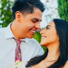 Tamara Rivera con Kike Jav