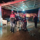 Dos de los heridos durante el ataque se recuperan en una casa de salud del cantón.