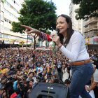 Ella es María Corina Machado, política venezolana.