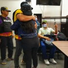 En Quevedo hubo momentos de alegría por la aparición de dos personas secuestradas.