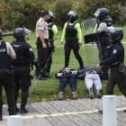 Reportan la detención de 118 personas durante las protestas del Paro Nacional 2025.
