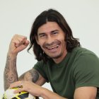 Ismael Blanco durante su paso por Barcelona SC, donde se ganó el cariño de la hinchada con goles.