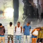 Los operativos se desarrollaron desde la madrugada. La Policía presentó a los detenidos.