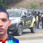 Keyver Camacho viajaba a bordo de esta camioneta que custodiaba un camión con electrodomésticos.