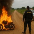Un supuesto delincuente fue quemado por el populacho luego de un intento de robo que terminó en desgracia