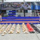 Lo incautado fue presentado por la Policía.