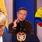 Donald Trump llamó "líder del narcotráfico" a Gustavo Petro.