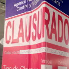 El restaurante fue clausurado por falta de higiene.