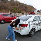 Imagen inédita del hecho compartida por uno de los testigos de la escena.