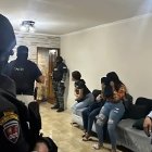 El domicilio allanado donde se rescató a las mujeres víctimas de explotación sexual.