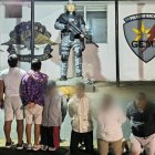 Los detenidos fueron capturados en tres inmuebles.