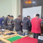 Los sospechosos fueron aprehendidos durante un allanamiento.