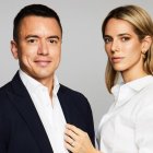 Daniel Noboa y Lavinia Valbonesi fueron denunciados por presunto tráfico de influencias