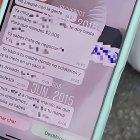 Los mensajes extorsivos que recibió en su celular el vecino de Mucho Lote 2.
