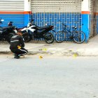 En este lugar estaban las víctimas cuando fueron atacadas por los sicarios