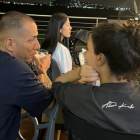 Luisao Rostro Económico y Mare Cevallos fueron captados en un restaurante de Guayaquil.