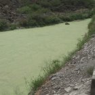 Esta es una de las evidencias de aguas contaminadas en Guayaquil que presentó Noboa.