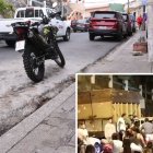 El hecho se produjo en una vereda contigua a un domicilio. Ciudadanos se aglomeraron en el sitio luego del hecho.