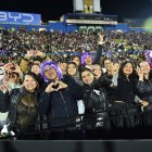 Familias enteras viajaron desde otras provincias para asistir al show.