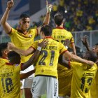 Janner Corozo empezó a darle la victoria a Barcelona contra Orense en la quinta fecha del primer hexagonal de LigaPro.