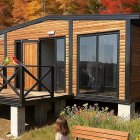 Casas compactas de Amazon que combinan eficiencia energética y resistencia estructural.