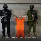 Una de las fotos difundidas por el presidente de la República.