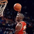 Michael Jordan, una leyenda de los Chicago Bulls y la NBA.