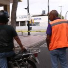 Un tramo de la calle Eloy Alfaro fue cerrada a causa del incidente.