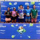 Fiorella Garcés, Alien Rojas, Bruno Cabezas, Eduardo Gutiérrez y Claudio Tenicela.