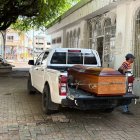 Los restos de la pareja fueron llevados a la morgue de Babahoyo.