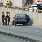 La victima se movilizaba en este auto.