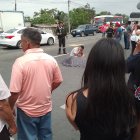 Los cadáveres quedaron tendidos en la carretera, en Daule, Guayas.