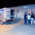 Momentos del levantamiento del cuerpo de Héctor Paúl Reyes Tigrero en Muey.