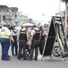 Agentes de tránsito y la Policía llegó al lugar.