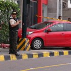 Un hecho violento se reportó en la avenida Francisco de Orellana, norte de Guayaquil.